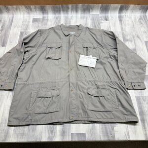 ✅Mens 5XB Foxfire Thunder River Gear Discovery Jacket W/Zip Off Sleeves NWT Coat